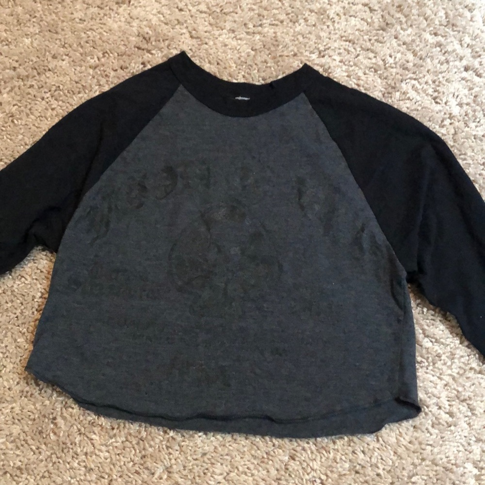 Iron and Ink cropped 3/4 sleeve